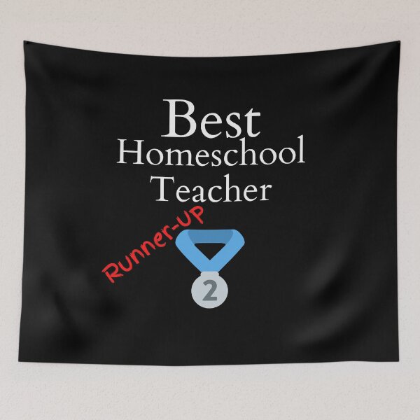 Item preview, Best Homeschool Teacher Runner Up designed and sold by Mothe3rd.