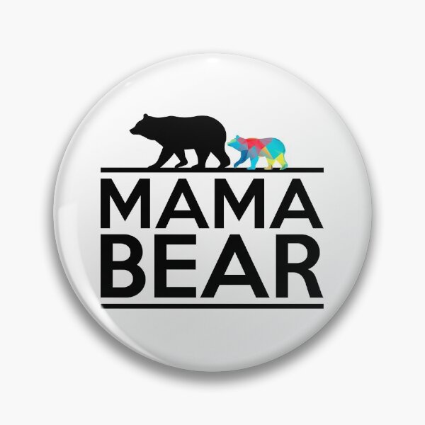 Item preview, Mama Bear And Baby Geometric Shape Gift designed and sold by TTFMerch.