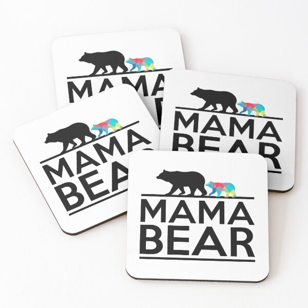 Item preview, Mama Bear And Baby Geometric Shape Gift designed and sold by TTFMerch.