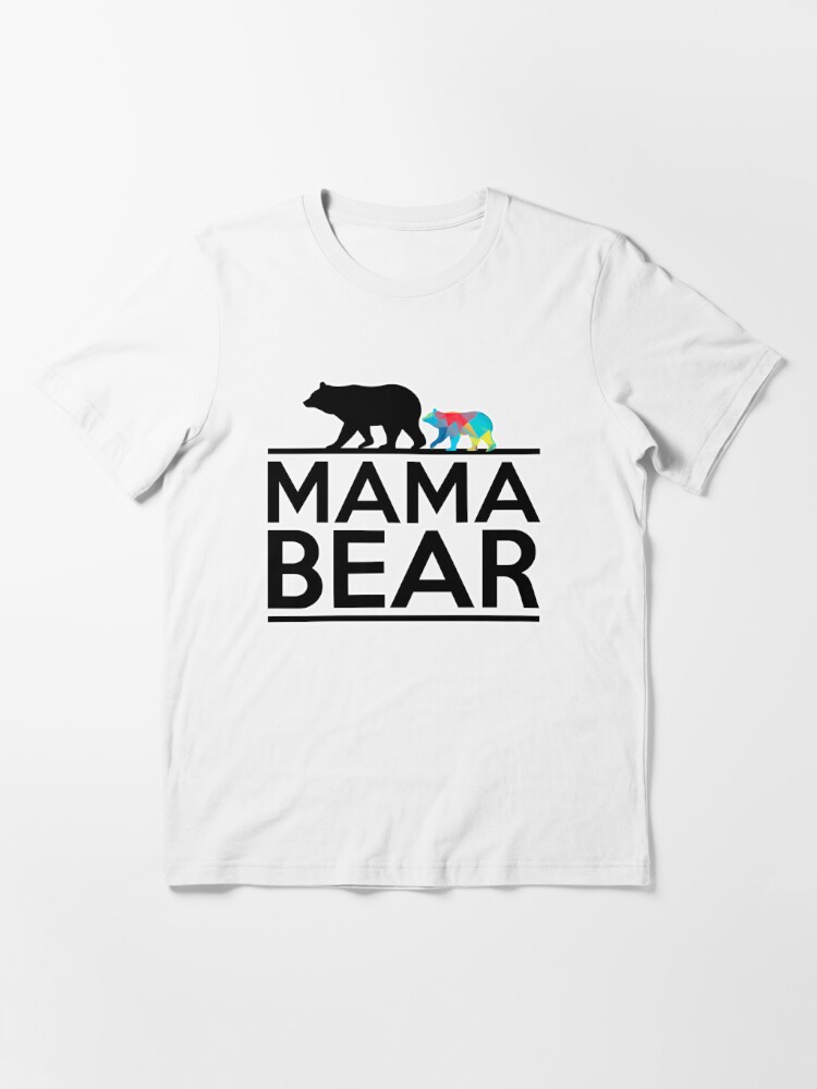 Geometric Mama Bear Short Sleeve T-Shirt