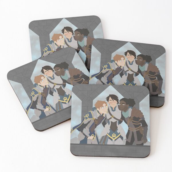 Item preview, Gren, Amaya, and Corvus (with background) designed and sold by PrideOn3.