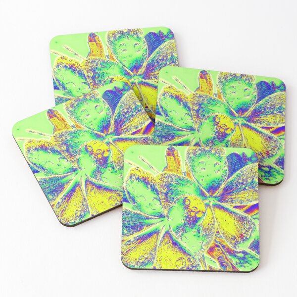 Item preview, FRANGIPANI FLORAL MODERN ART IN LIME GREEN  designed and sold by Opalbluerose.