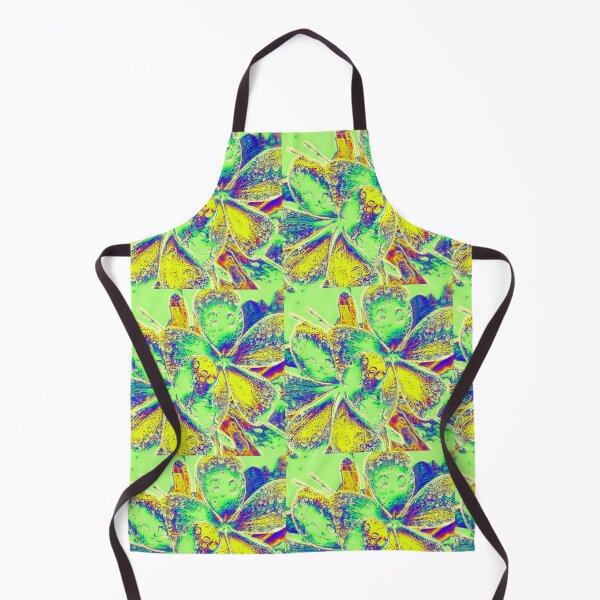 Item preview, FRANGIPANI FLORAL MODERN ART IN LIME GREEN  designed and sold by Opalbluerose.
