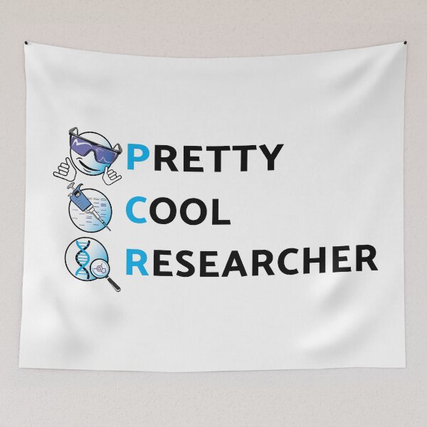 Item preview, Pretty Cool Researcher PCR Science Gift designed and sold by Zit-Zat-Zot.