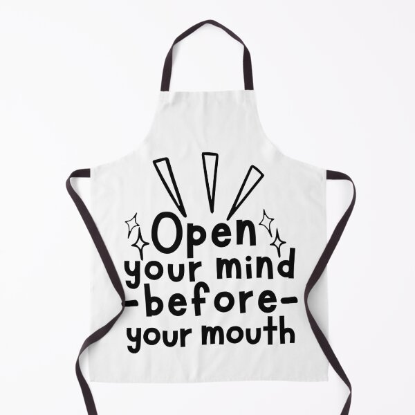 Item preview, Open Your Mind Before Your Mouth  designed and sold by SweetAndSpice.