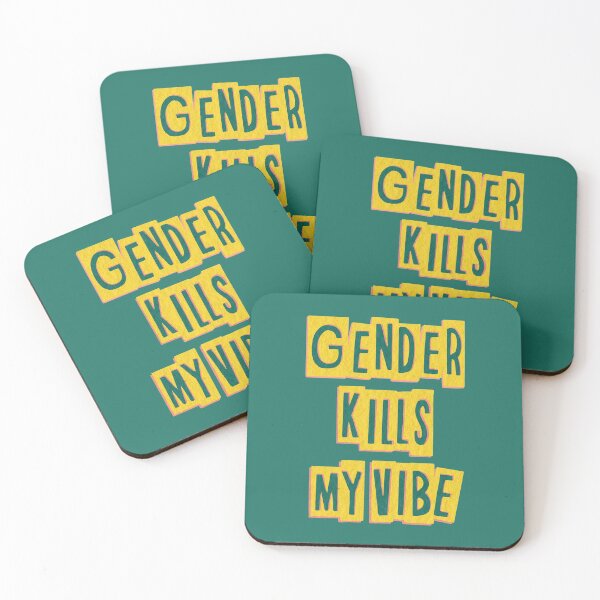 Item preview, Gender Kills My Vibe designed and sold by Sam Nygard.