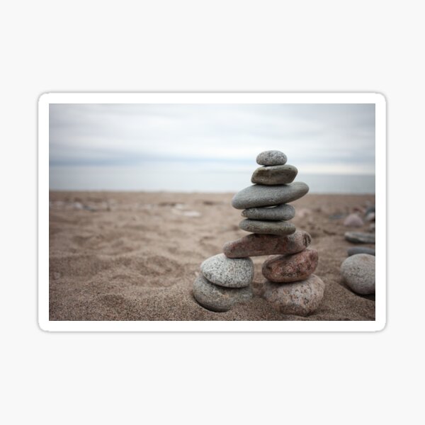 Item preview, Lake Superior Inukshuk designed and sold by Spring Reilly.