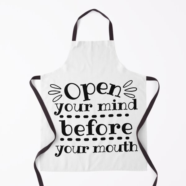Item preview, Open Your Mind Before Your Mouth  designed and sold by SweetAndSpice.