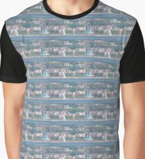 Boats in Water Colour - Donegal - Buncrana Ireland Graphic T-Shirt