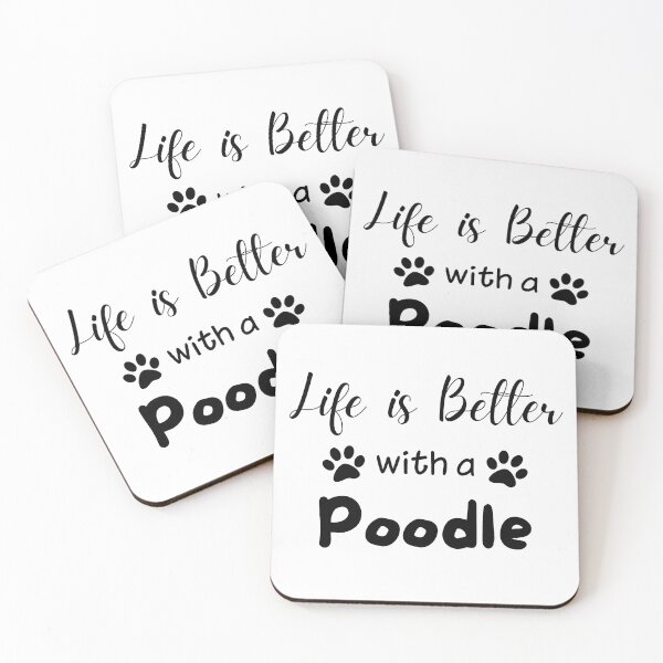 Item preview, Life is Better With a Poodles designed and sold by Akihiko Daisuka.