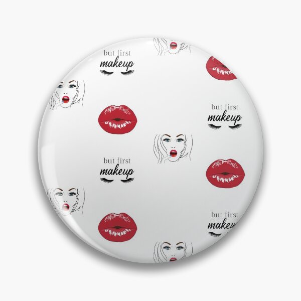 Item preview, but first makeup with black lashes & red lips  designed and sold by Rehaaam.