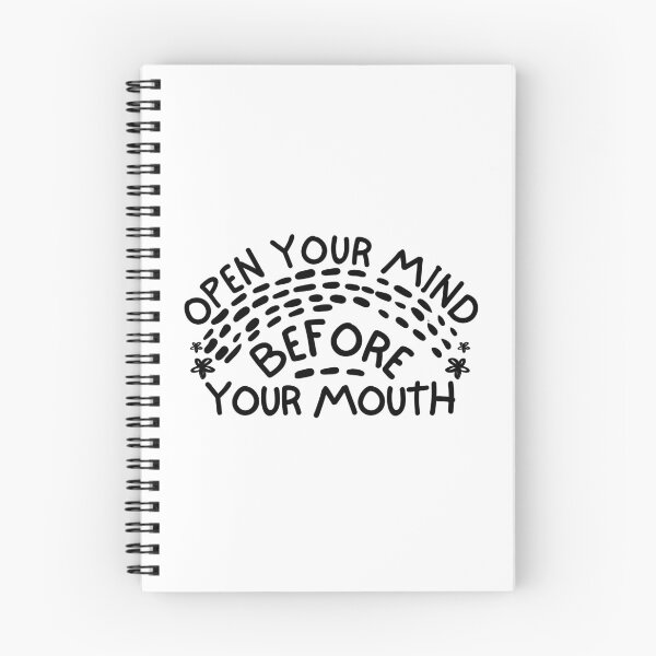 Item preview, Open Your Mind Before Your Mouth  designed and sold by SweetAndSpice.