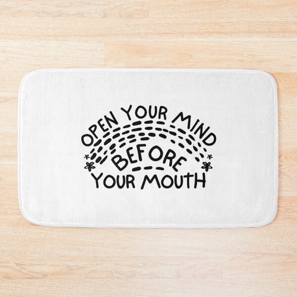 Item preview, Open Your Mind Before Your Mouth  designed and sold by SweetAndSpice.