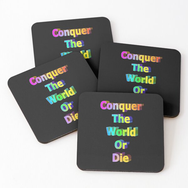 Item preview, Conquer The World Or Die  designed and sold by KATKattalestv.