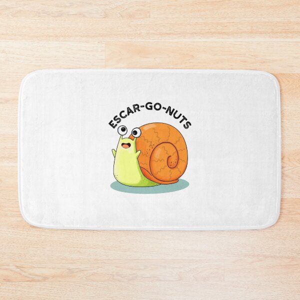 Item preview, Escar-go Nuts Funny Escargot Snail Puns  designed and sold by punnybone.