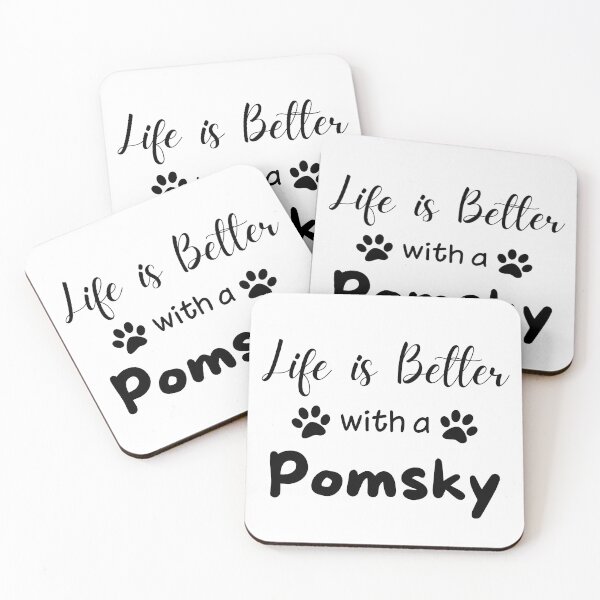 Item preview, Life is Better With a Pomsky designed and sold by Akihiko Daisuka.