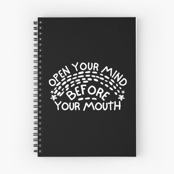 Item preview, Open Your Mind Before Your Mouth  designed and sold by SweetAndSpice.
