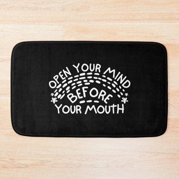Item preview, Open Your Mind Before Your Mouth  designed and sold by SweetAndSpice.