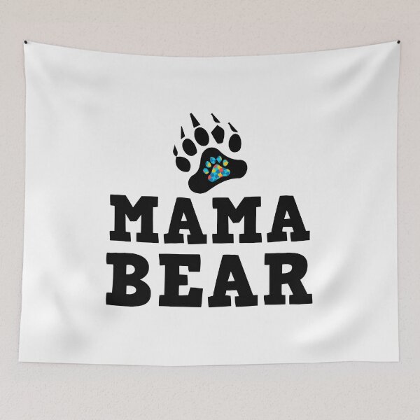 Item preview, Mama Bear Paw Puzzle Shape Gift Gift designed and sold by TTFMerch.