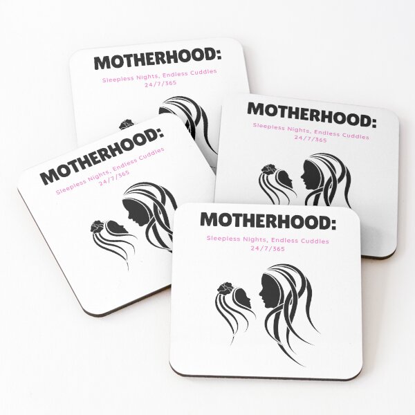 Item preview, Motherhood: Sleepless Nights, Endless Cuddles  designed and sold by JJs-Tees.