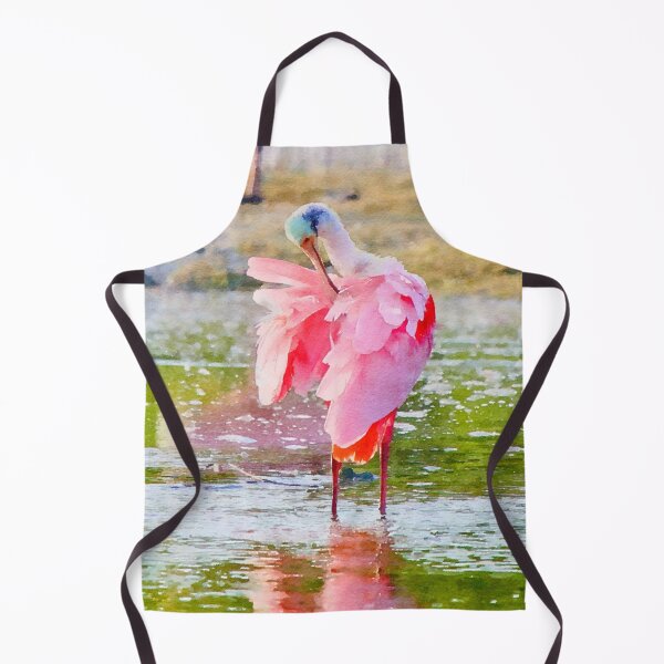 Item preview, Roseate Spoonbill Watercolor designed and sold by Susan Rydberg.