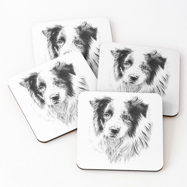 Item preview, Fergus the Border Collie designed and sold by Ro Windust.