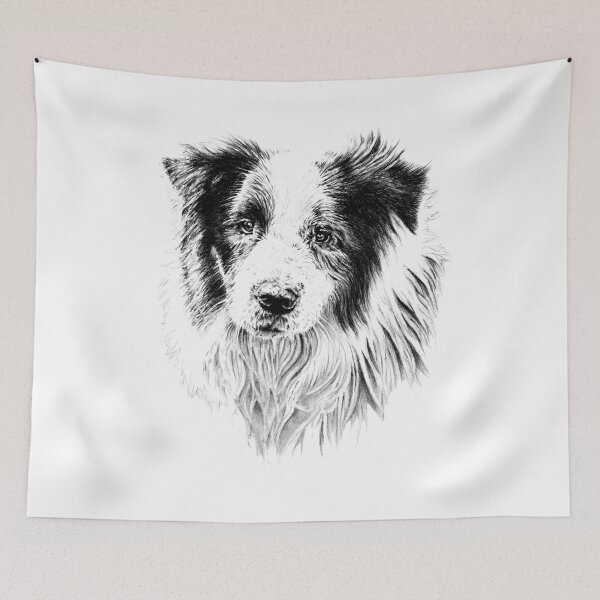 Item preview, Fergus the Border Collie designed and sold by Ro Windust.