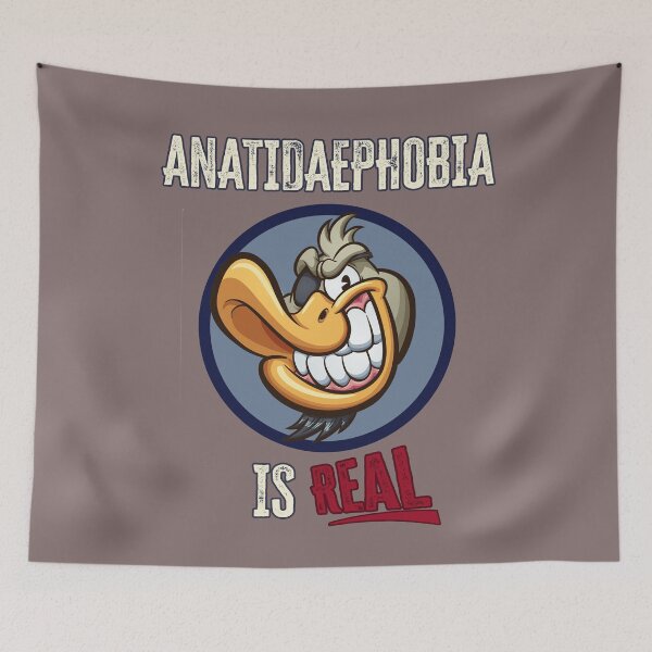 Item preview, Anatidaephobia Is Real designed and sold by HappySchnapper.