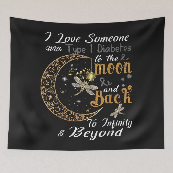 Item preview, I Love Someone With Type 1 Diabetes Awareness Shirt designed and sold by Lukifo-Glacier.
