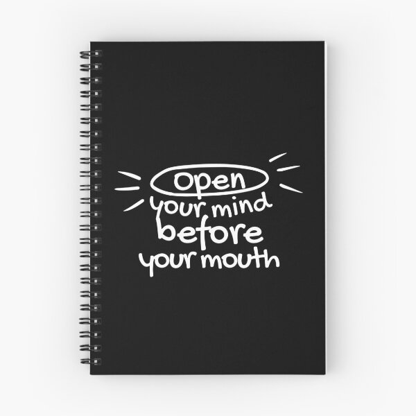 Item preview, Open Your Mind Before Your Mouth  designed and sold by SweetAndSpice.