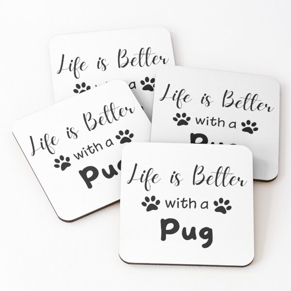 Item preview, Life is Better With a Pug designed and sold by Akihiko Daisuka.