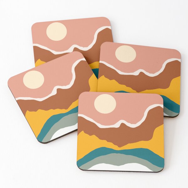 Item preview, Mountain Range 4 designed and sold by Laura Lee Cochran.