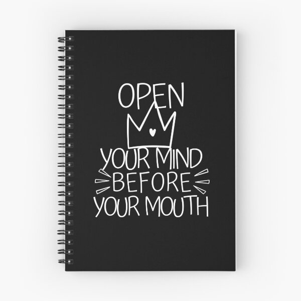 Item preview, Open Your Mind Before Your Mouth  designed and sold by SweetAndSpice.