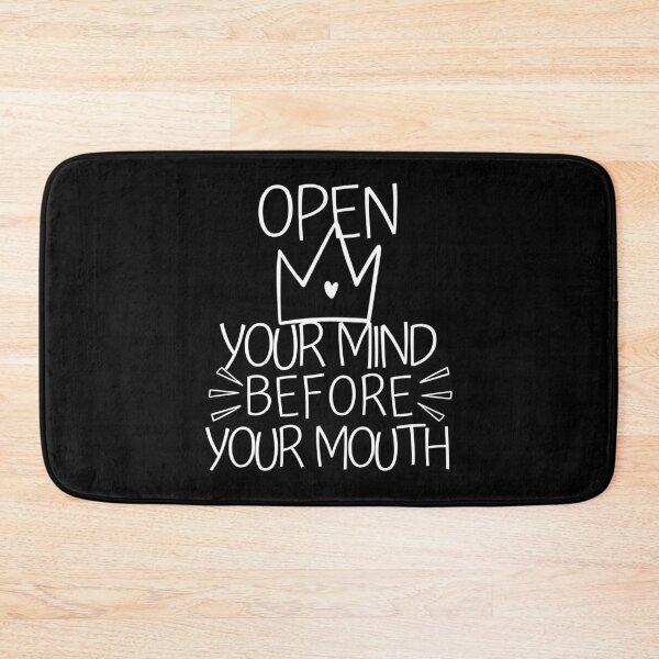 Item preview, Open Your Mind Before Your Mouth  designed and sold by SweetAndSpice.