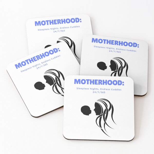 Item preview, Motherhood: Sleepless nights, Endless Cuddles  designed and sold by JJs-Tees.