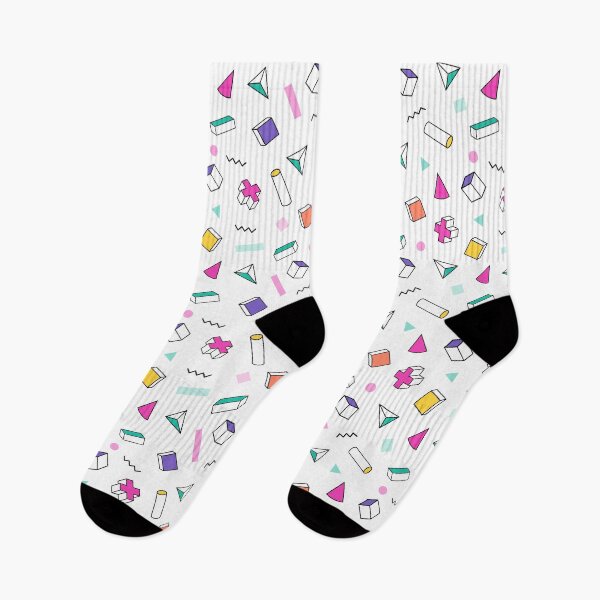 Item preview, 3D Memphis Style Geometric Shapes Pattern designed and sold by suwarnaadi.