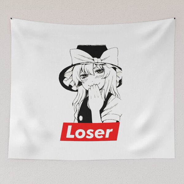 Item preview, Loser Smug Anime Girl designed and sold by therealsadpanda.