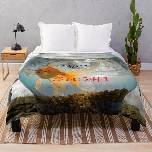 Item preview, Fantail goldfish, Oliver, ain’t sushi swim pose designed and sold by Visual-Minds.