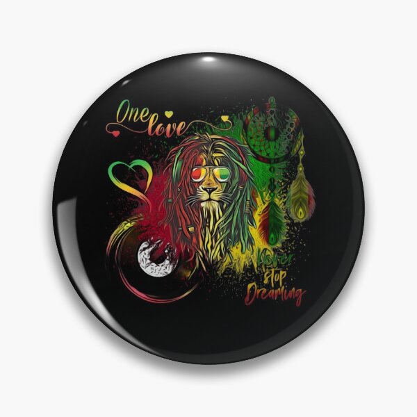 Item preview, Rasta one love never stop dreaming designed and sold by Katierox.