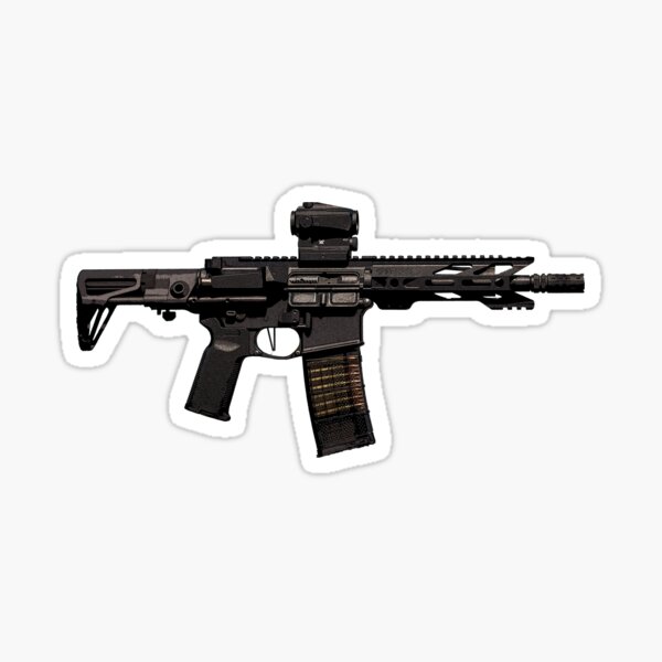 Black Rifle Stickers for Sale, Free US Shipping