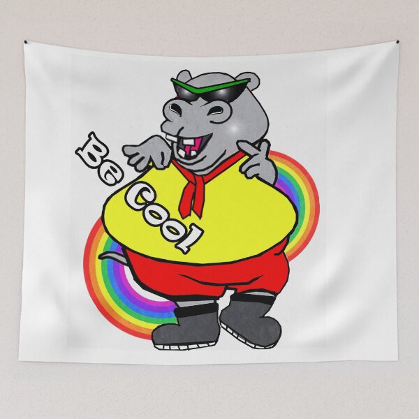 Artikelvorschau, Hippo-Be Cool entworfen und verkauft von Shirley cute art .