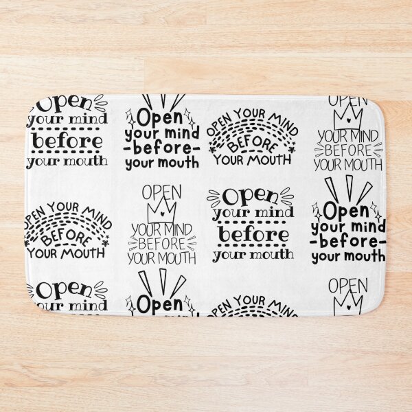Item preview, Open Your Mind Before Your Mouth Sticker Pack designed and sold by SweetAndSpice.