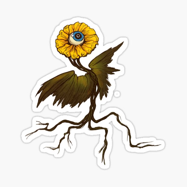 Blue-eyed Susan Sticker