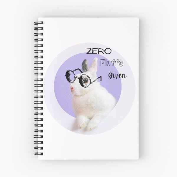 Item preview, Zero Fluffs Given Bunny designed and sold by bloominolive.