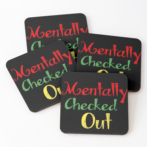 Item preview, Mentally Checked Out designed and sold by Nurul Hoda.
