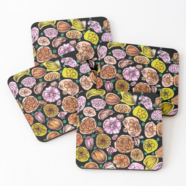 Item preview, Bed Of Minimalist Flowers designed and sold by Trisha Banlasan.