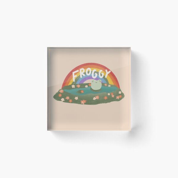 Item preview, Froggy Rainbow designed and sold by Laura Lee Cochran.