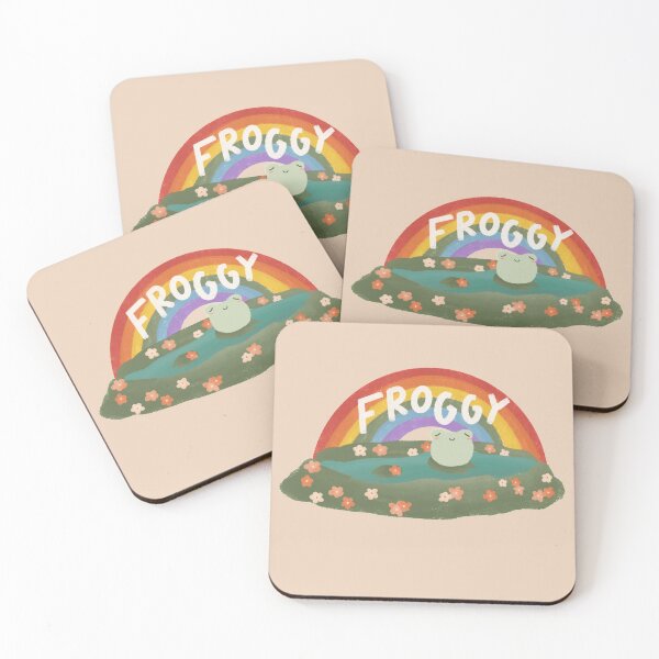 Item preview, Froggy Rainbow designed and sold by Laura Lee Cochran.