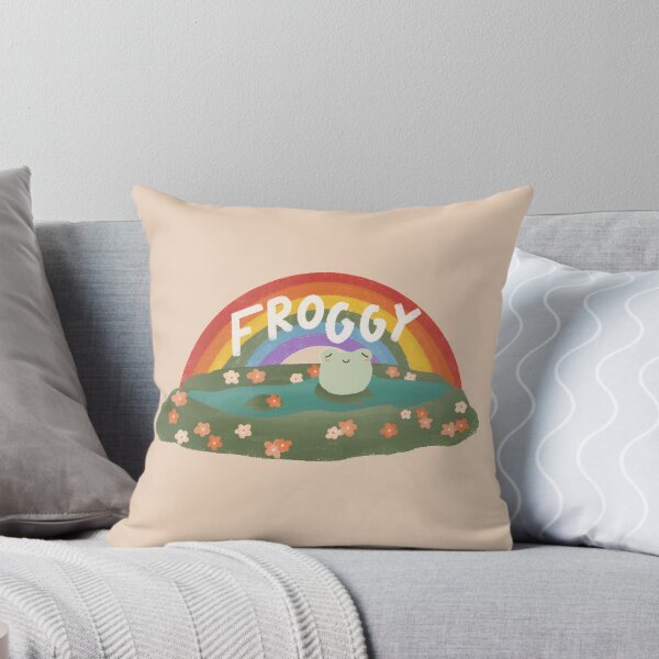 Item preview, Froggy Rainbow designed and sold by Laura Lee Cochran.