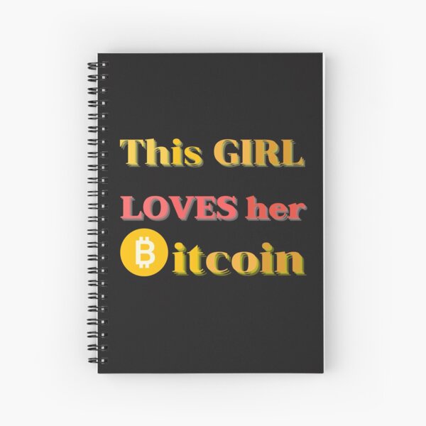 Item preview, This Girl Loves Her Bitcoin, crytocurrency bitcoin designed and sold by sirina2796.